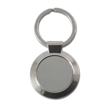 מחזיק מפתחות ממתכת בצורת עיגול