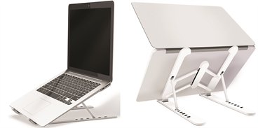 מעמד שולחני מתקפל למחשב נייד וטאבלט