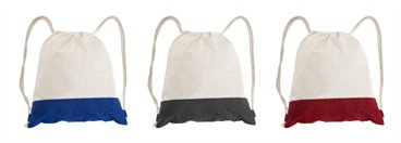 תיק שרוך משולב 2 צבעים