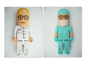 דיסק און קי ממוצג בצורת רופא /אחות