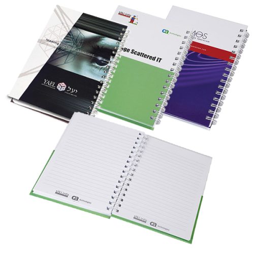 מחברת ספירלה כריכה פרוצ'ס ממותגת