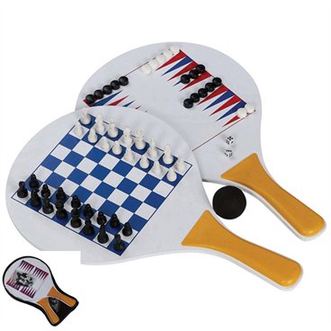 סט מטקות שחמט ושש בש