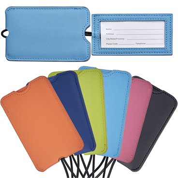 תג מזוודה "פרימיום" PU לנסיעות