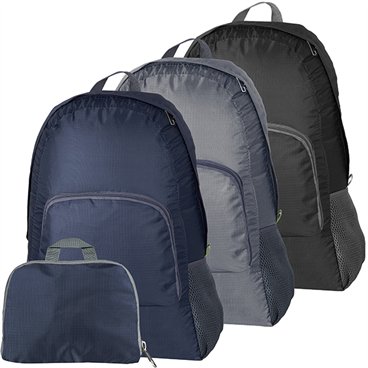 טריפ תרמיל גב לנסיעות 15 ליטר מתקפל לתוך פאוץ