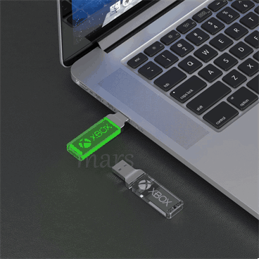 דיסק און קי שילוב מתכת /אקריליק - לוגו עם תאורה