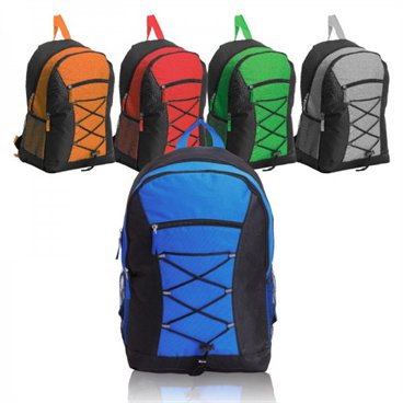 תיק גב מעוצב קלאסי, בד קורדורה