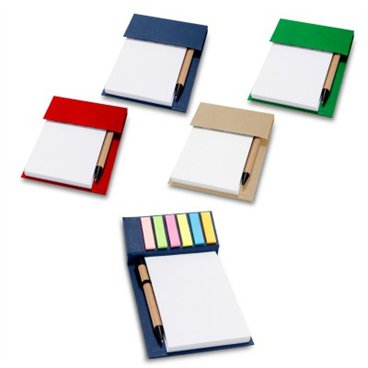 פנקס ממו שולחני עם עט