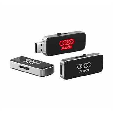 דיסק און קי נשלף, תאורת לוגו בחריטת לייזר