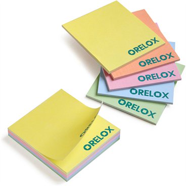 Memotack stiky rainbow memopad