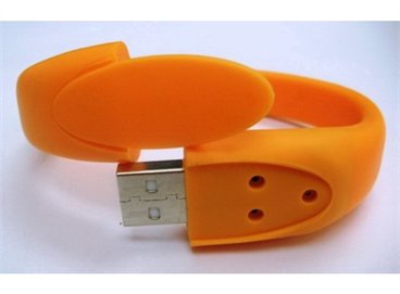 -דיסק און קי,זיכרון נייד - צמיד סיליקון