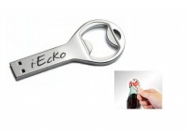 דיסק און קי,זיכרון נייד פותחן בקבוקים ממתכת