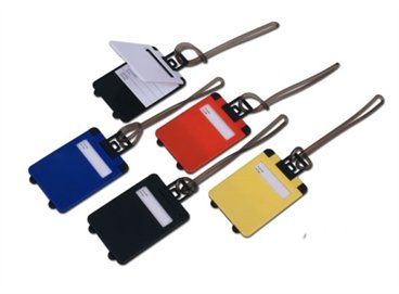 תג למזוודה בצורת טרולי