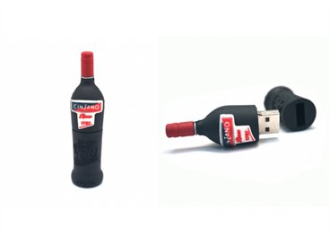 דיסק און קי בקבוק יין