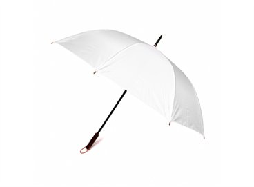 מטריה גבר ארוכה"27 פתיחה אוטו.ידית עץ שחורה