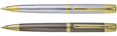 סדרת עט סימפוני טיטניום קליפס מוזהב