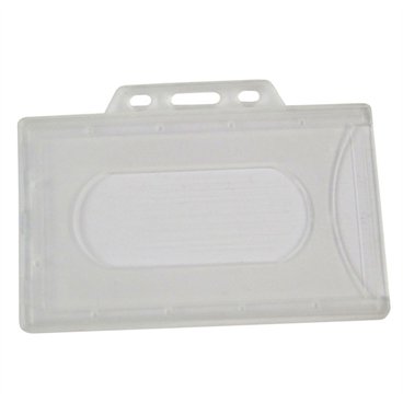 תג עובד שקוף קשיח (ללא תפסן)