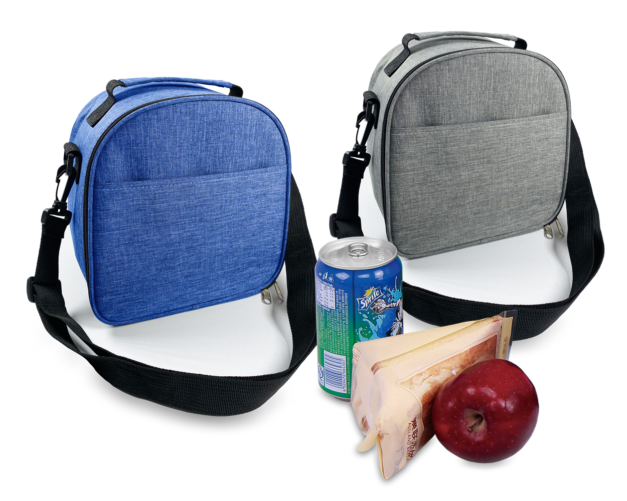 צידנית אוכל אישית מבודדת חום/קור עם כיס קדמי