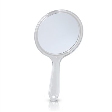 מראת יד עגולה דו צדדית