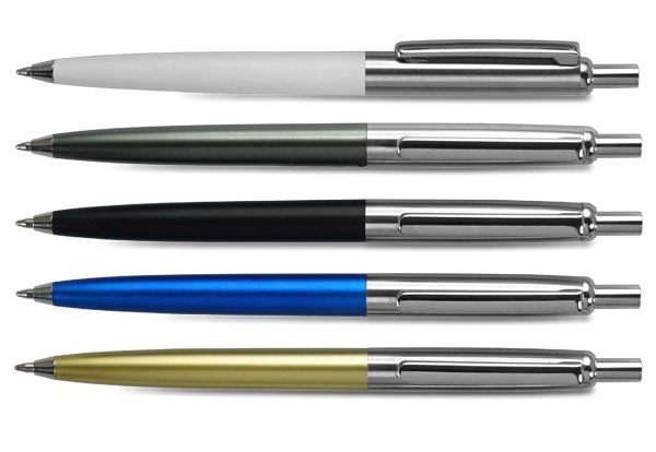 עט כדורי יוקרתי בשילוב מתכת