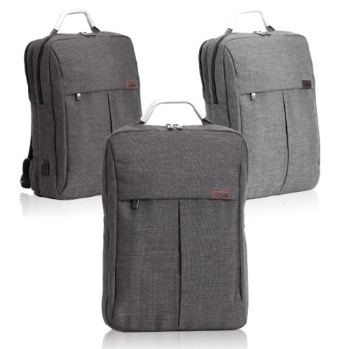 תיק גב מעוצב למחשב  עשוי בד איכותי במיוחד מסוג מלאנז'