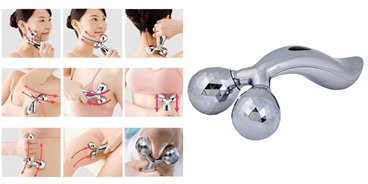 מכשיר מסג' עיסוי ידני למתיחת פנים ולכל הגוף