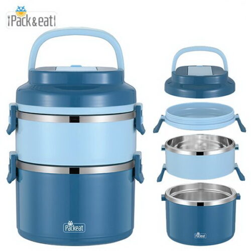 Lunch Box קופסת אוכל כפולה נירוסטה חם/קר