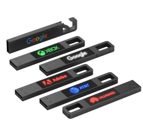 דיסק און קי ממותג ,"שאקל" עם לוגו מואר 