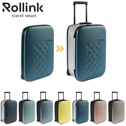 מזוודה מתקפלת דקה ביותר , עליה למטוס 21" Rollink