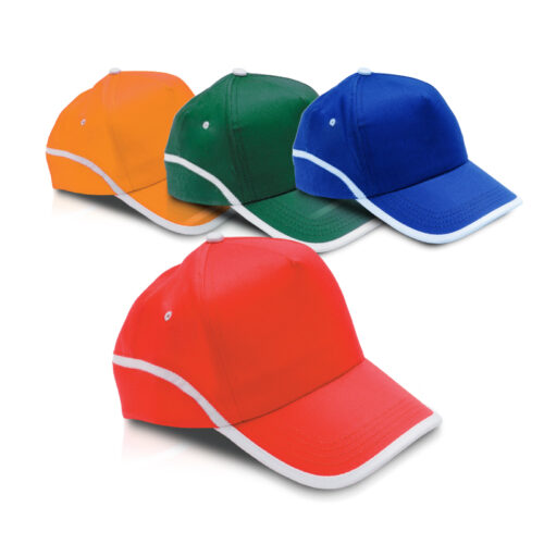 כובע מצחיה, 5 פאנל 100% כותנה