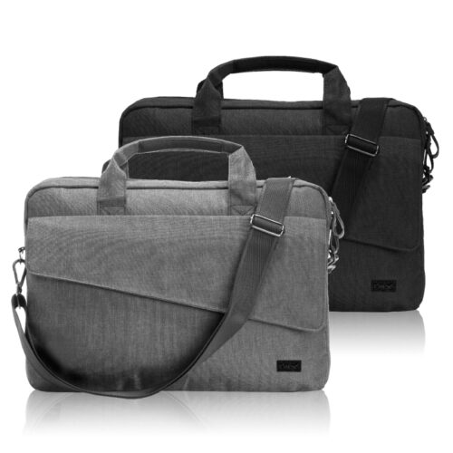 תיק צד אופנתי למחשב 3 תאים עם תא פנימי למחשב נייד