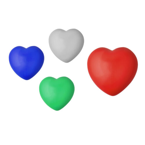 כדור לחץ מספוג איכותי בצורת לב