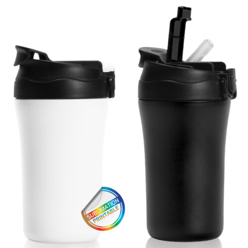 כוס תרמית מעוצבת בעלת פטנט יחודי ההופכת גם לבקבוק שתיה