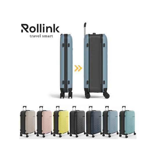 המזוודה המתקפלת הדקה ביותר בעולם עליה למטוס 21' Rollink