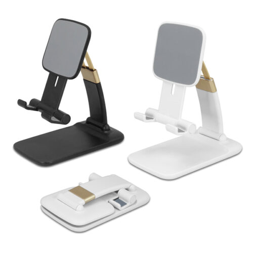 מעמד סמארטפון שולחני נייד ומתקפל מתכוונן למגוון מצבים שונים.