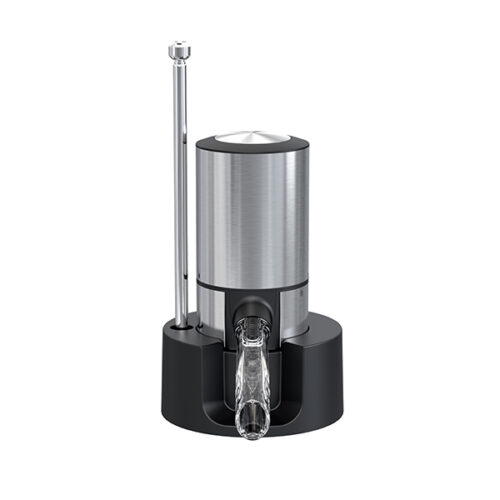 משאבת מזיגה חשמלית לבקבוק יין עם מערכת לאיוורור היין