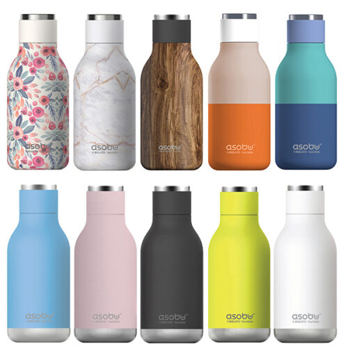  בקבוק תרמי נירוסטה אופנתי חם/קר 460 מ"ל מבית ASOBU