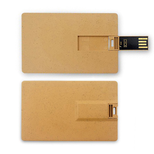 דיסק און קי "כרטיס אשראי" מחומר ממוחזר