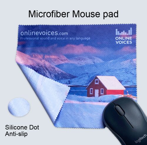 פד לעכבר מחשב משמש גם כמטלית לניקוי משקפיים