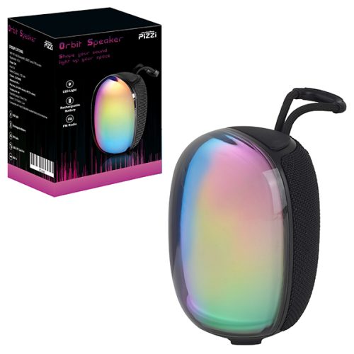 רדיו רמקול PiZZi Orbit עוצמתי 10W סאונד 360 היקפי