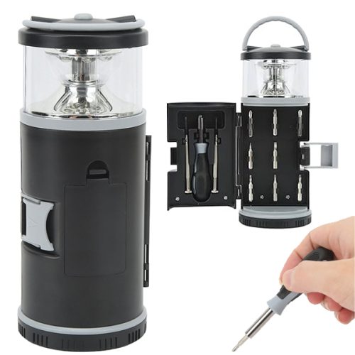 תאורת שטח משולבת עם ערכת כלים 11 חלקים