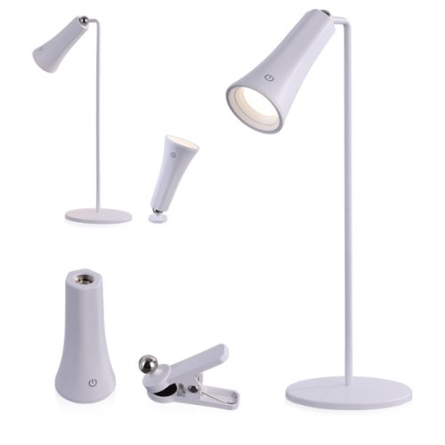  מנורה שולחנית יוקרתית  עם ראש מגנטי מתכוונן ומתפרק 3 מצבי תאורה שונים