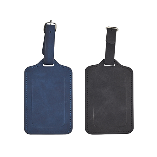 תג מזוודה PU דמוי עור
