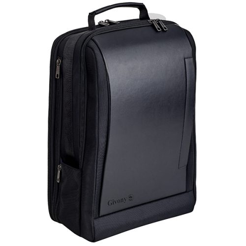 תיק גב אורטופדי יוקרתי למחשב נייד עד 15.6 אינץ' עם רצועת טרולי מבית המותג גבעוני