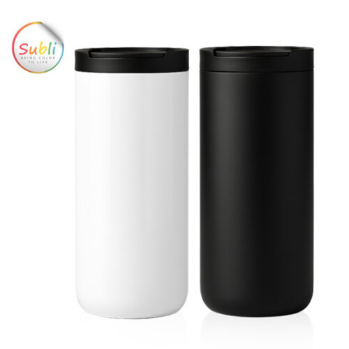 כוס תרמית מעוצבת   שומרת חום/קור עם דופן כפולה לבידוד הנוזל 