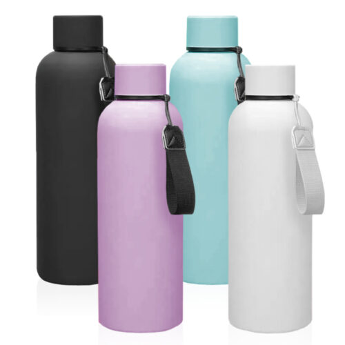 בקבוק תרמי איכותי במיוחד  עשוי נירוסטה עם שכבה כפולה