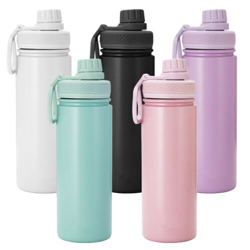 בקבוק תרמית בעיצוב מודרני עשוי נירוסטה עם דופן כפולה